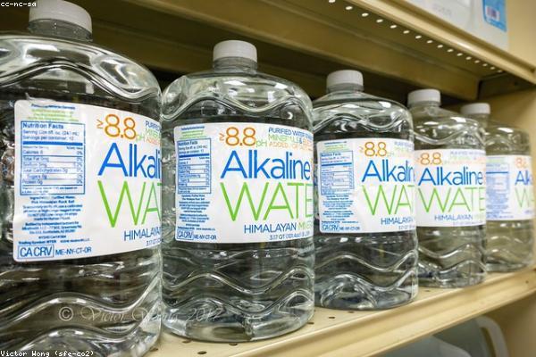 Products on a grocery shelf